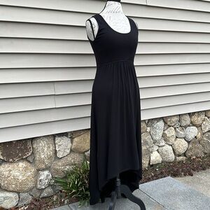 Spense Hi Lo Black Maxi Dress